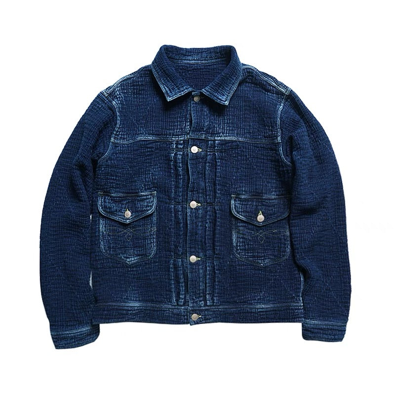 SHAW CLASSY HEAVY SASHIKO WORK JACKET