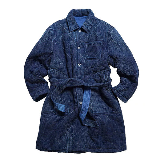 SHAW CLASSY HEAVY SASHIKO PADDED COAT<刺し子パテッドコート>