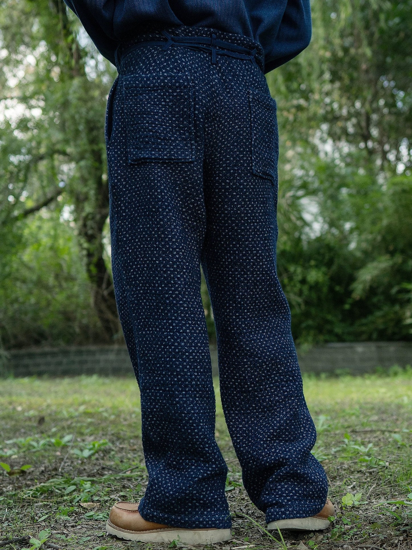 SHAW CLASSY SASHIKO TROUSERS