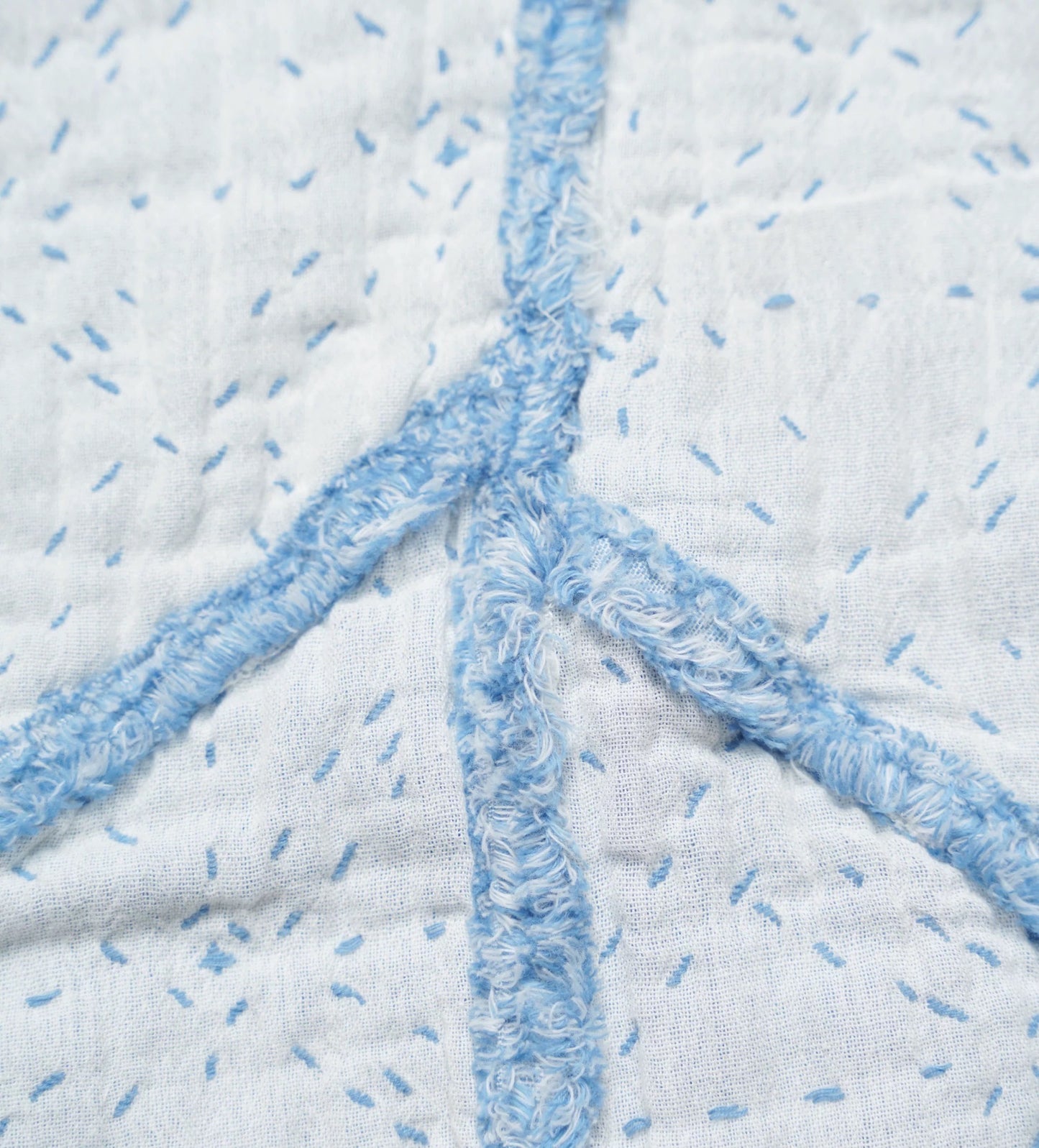 SHAW CLASSY STARRY SASHIKO SWEATSHIRT