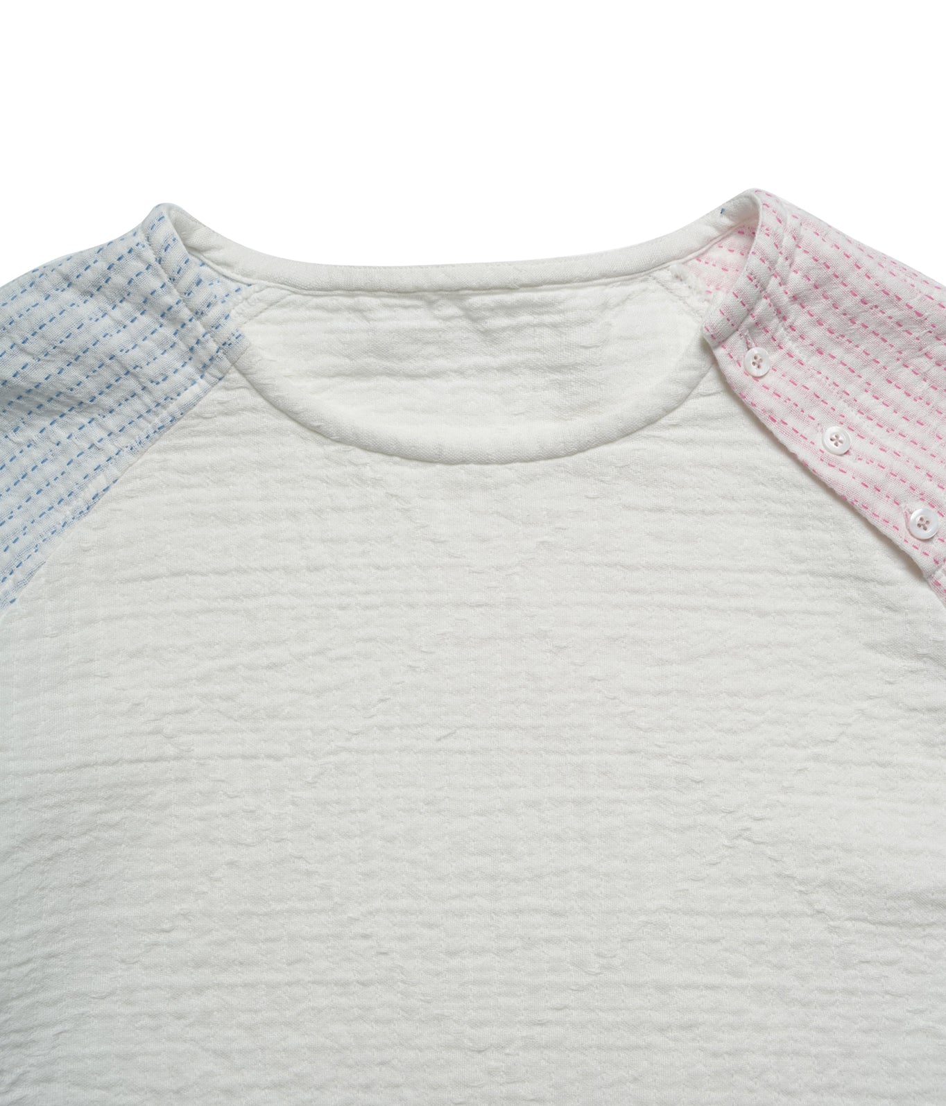 SHAW CLASSY TRICOLOR STICH TEE SHIRT<トリコロールステッチTeeシャツ>