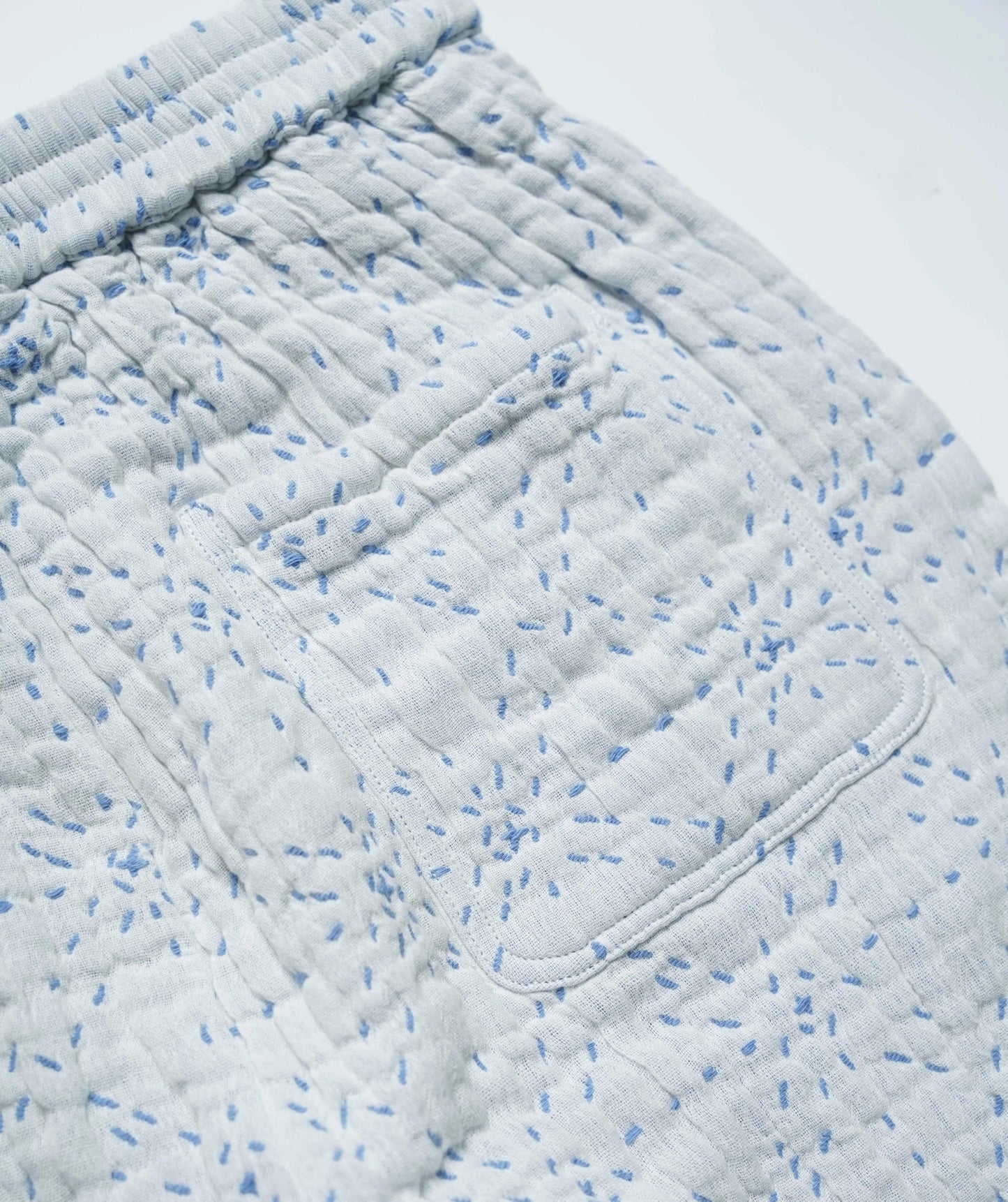SHAW CLASSY STARRY SASHIKO PANTS