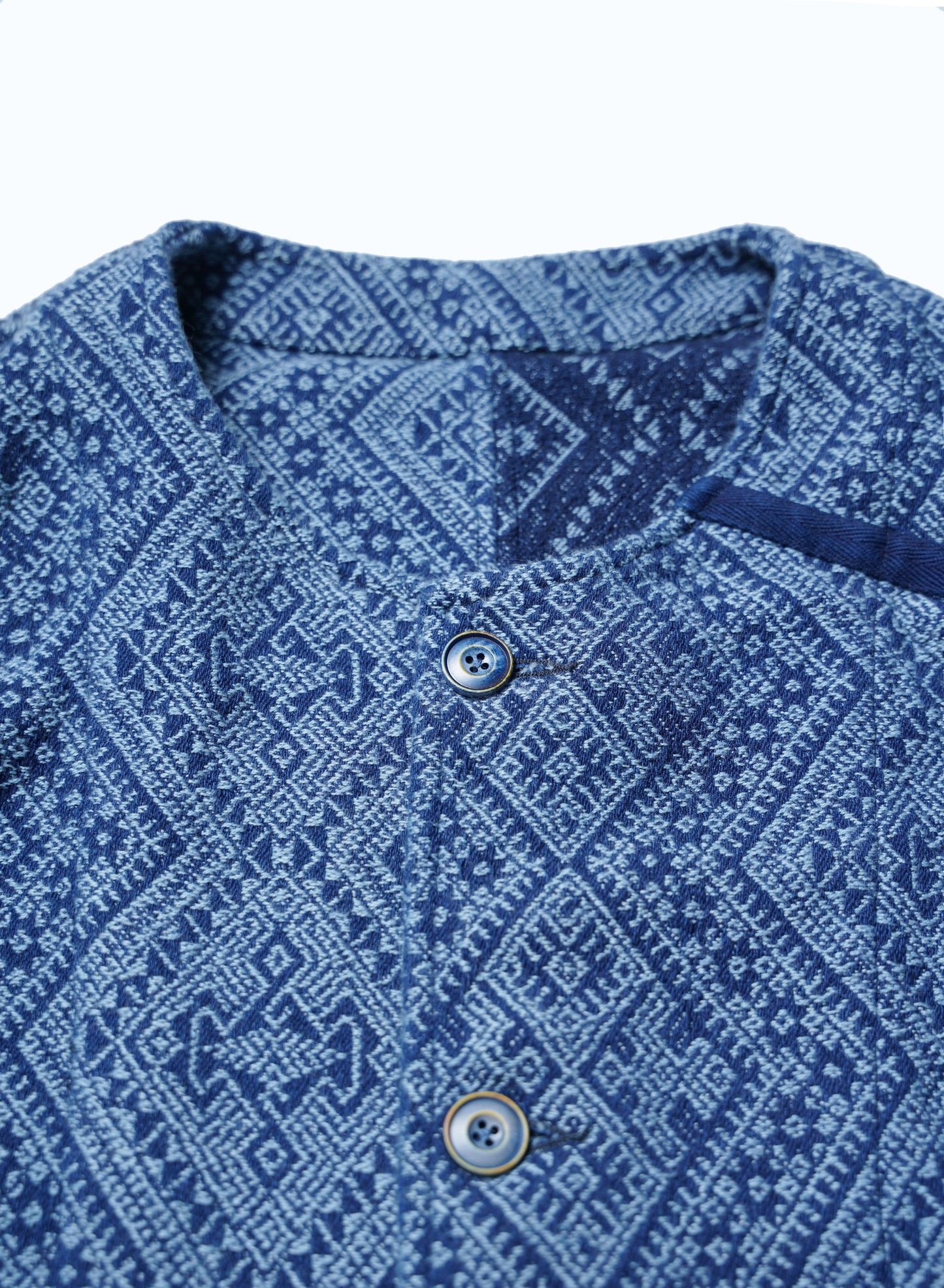 SHAW CLASSY BROCADE PATCHWORK JACKET