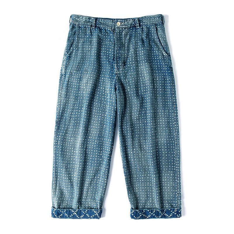 SHAW CLASSY WABASH ZIMBABWE COTTON TROUSERS<ジンバブエコットンワイドストレート>