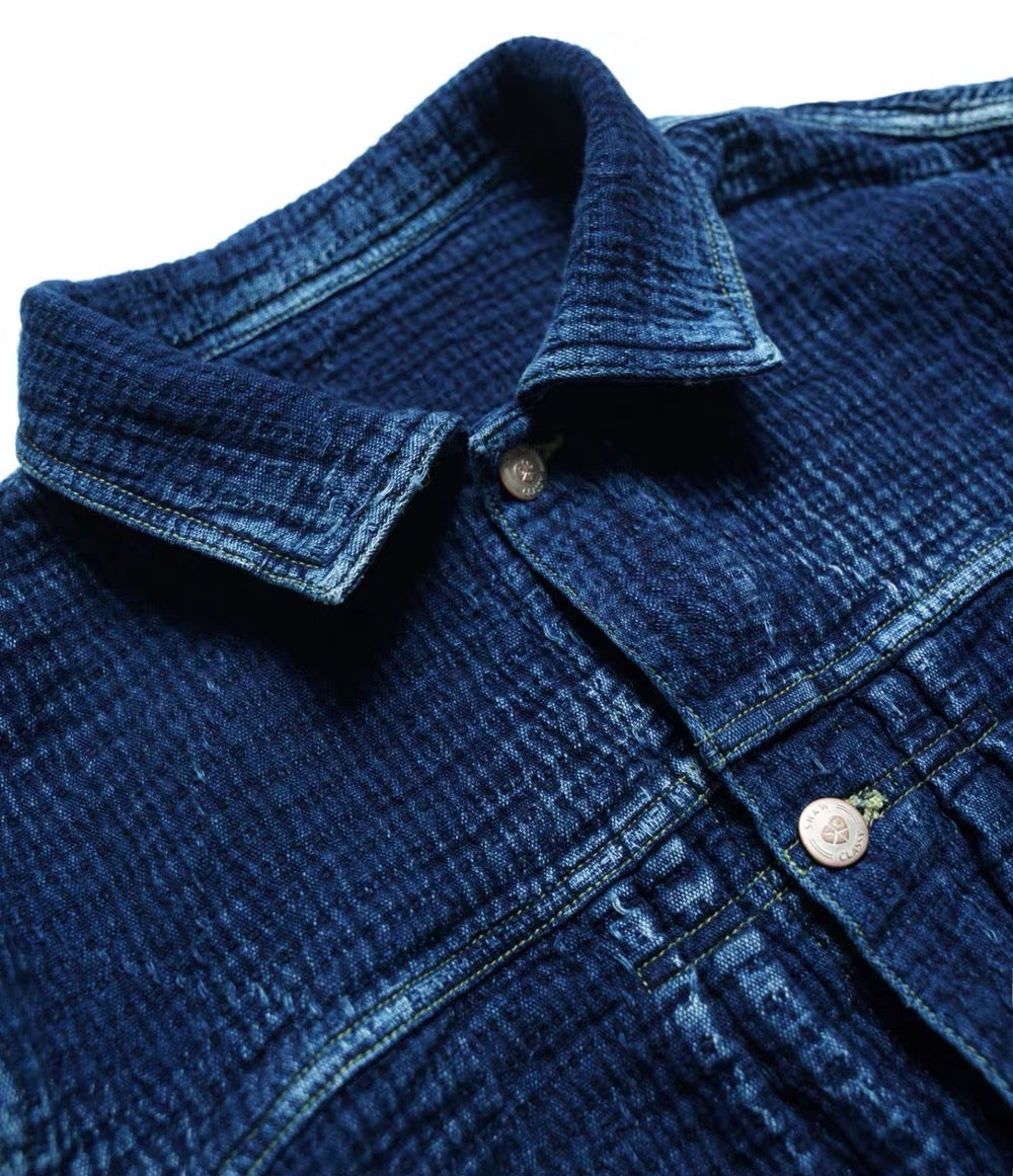 SHAW CLASSY HEAVY SASHIKO WORK JACKET