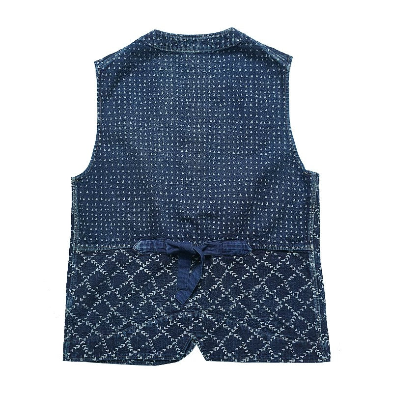 SHAW CLASSY WABASH PATCHWORK VEST