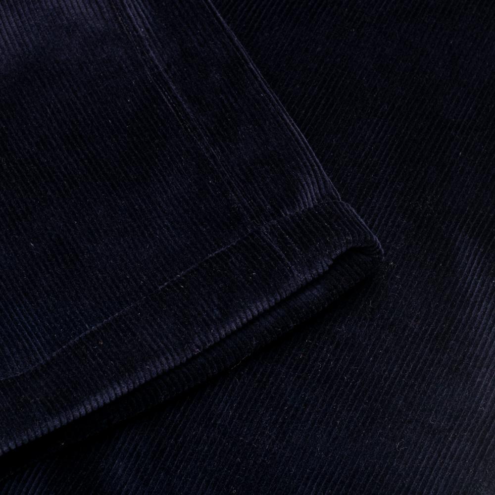 Allevol Brunel Brisbane Moss Corduroy Dark Navy コーデュロイトラウザーズ