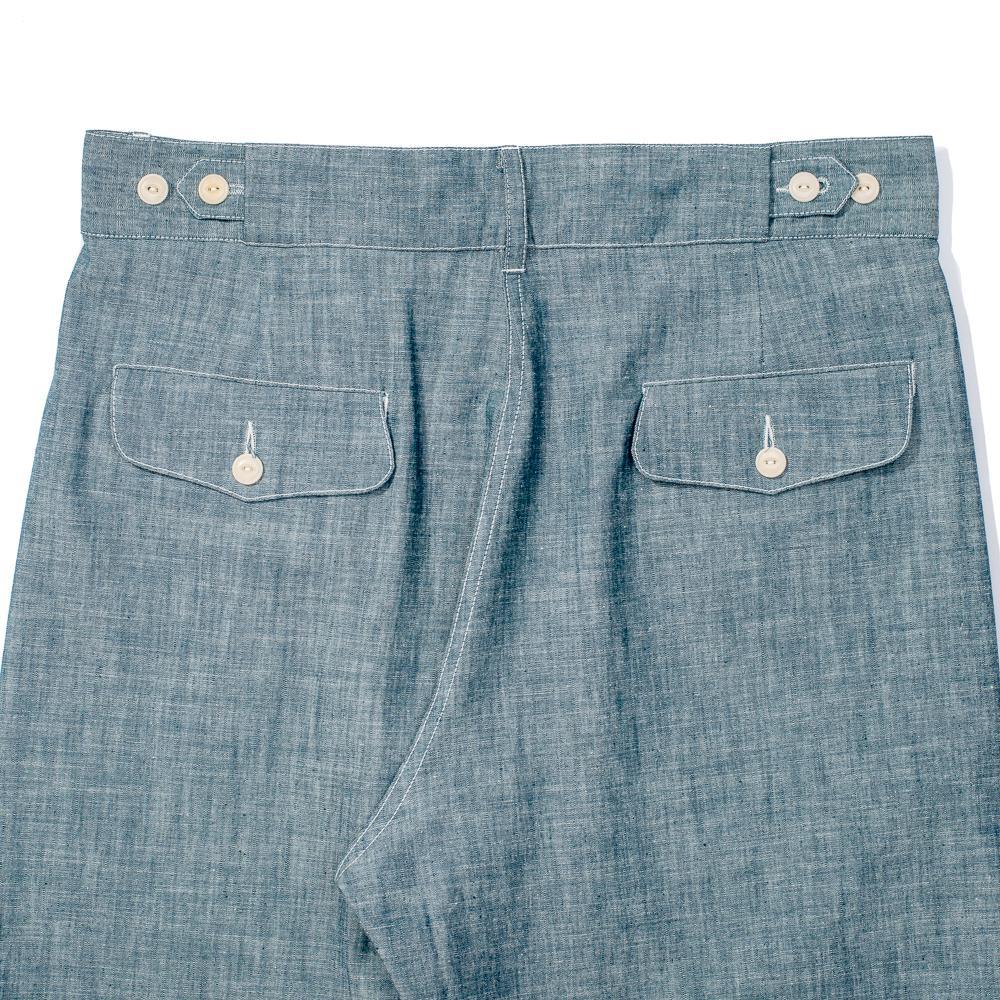 Allevol Brunel Chambray Chino シャンブレートラウザーズ