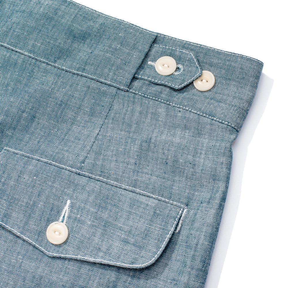 Allevol Brunel Chambray Chino シャンブレートラウザーズ
