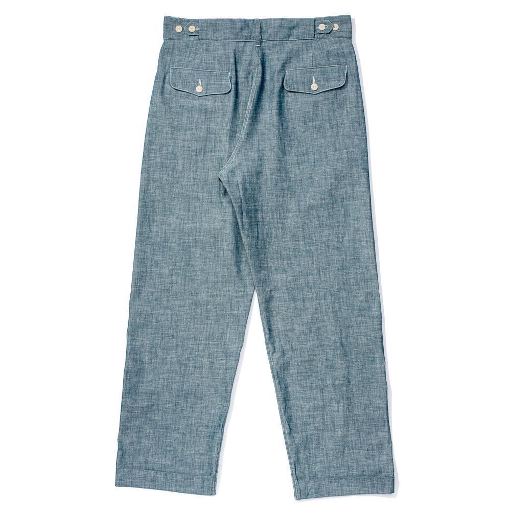 Allevol Brunel Chambray Chino シャンブレートラウザーズ