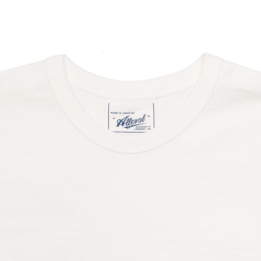 Allevol Heavy Duty Crew Neck T-Shirt White-T-shirt-Clutch Cafe