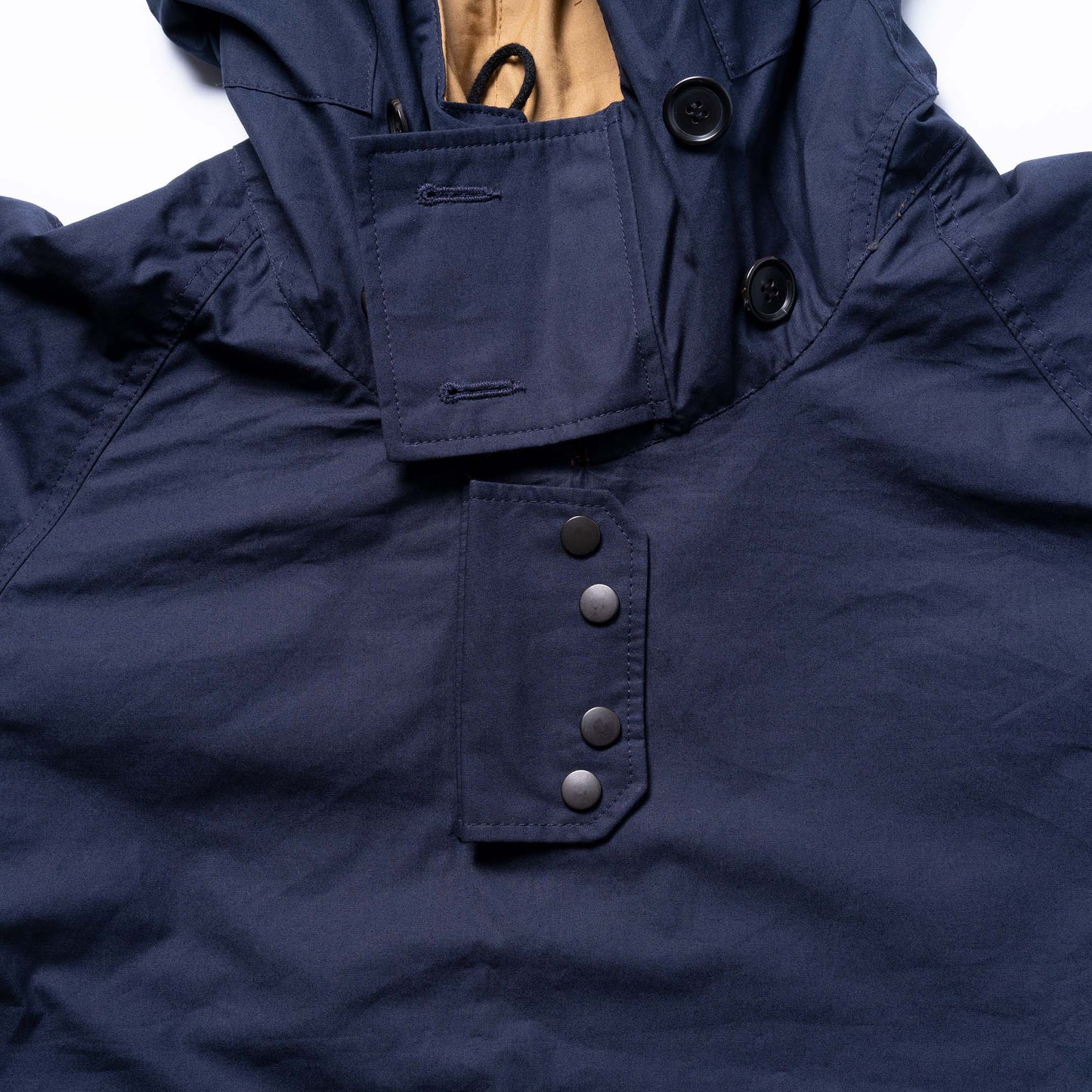 Allevol Reversible Pullover Smock Navy/Beige リバーシブルプルオーバースモック Navy/Beige