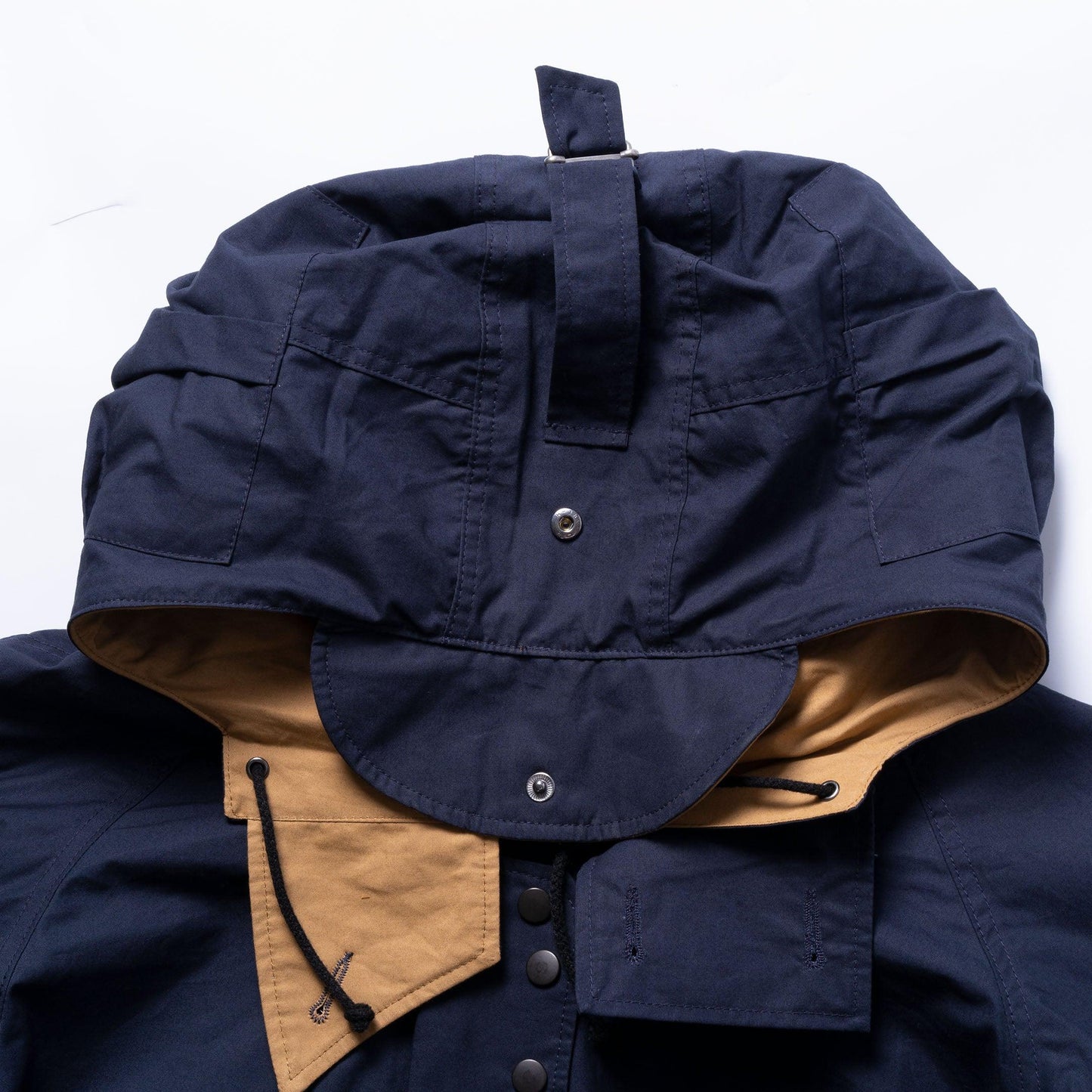 Allevol Reversible Pullover Smock Navy/Beige リバーシブルプルオーバースモック Navy/Beige