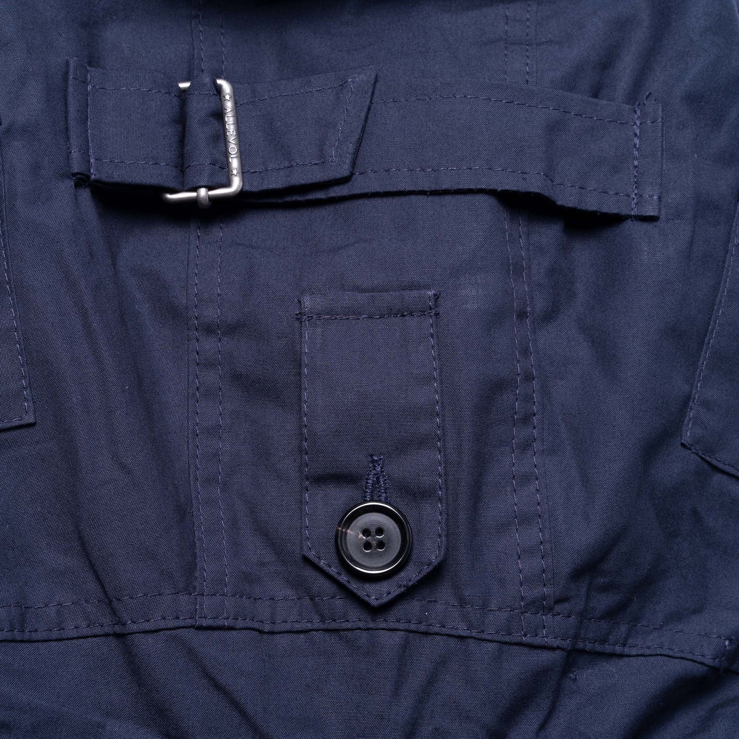 Allevol Reversible Pullover Smock Navy/Beige リバーシブルプルオーバースモック Navy/Beige