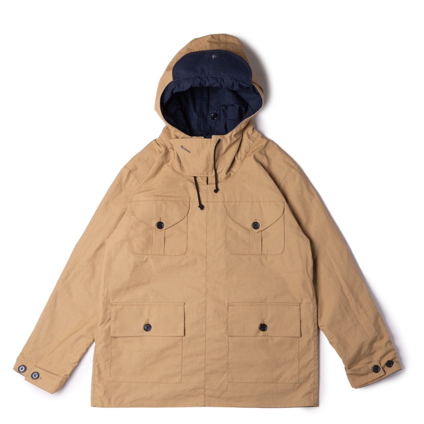 Allevol Reversible Pullover Smock Navy/Beige リバーシブルプルオーバースモック Navy/Beige