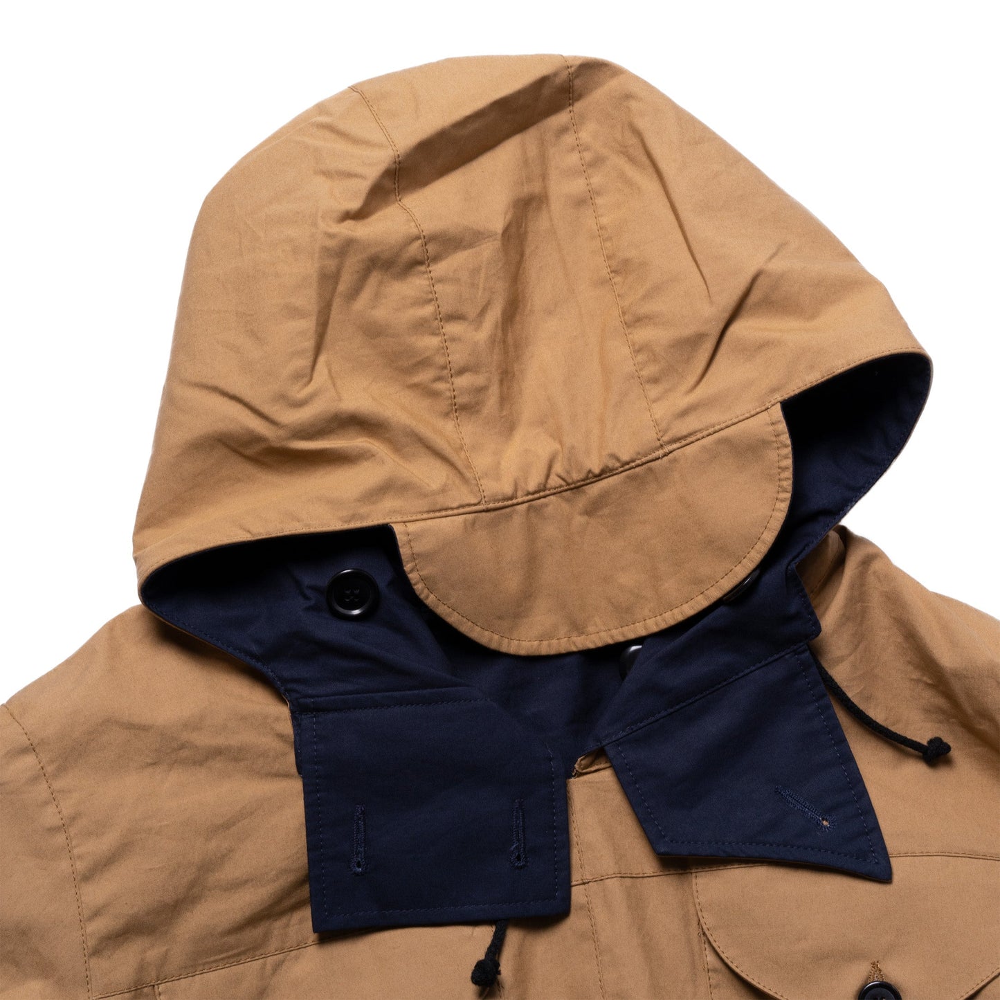 Allevol Reversible Pullover Smock Navy/Beige リバーシブルプルオーバースモック Navy/Beige