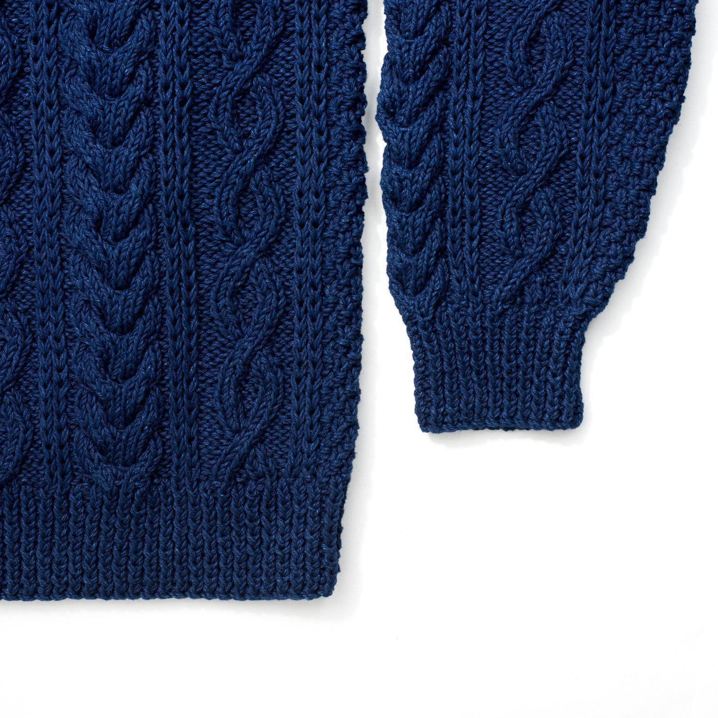ALLEVOL x INVEALLAN 1A クルーネックセーター Indigo