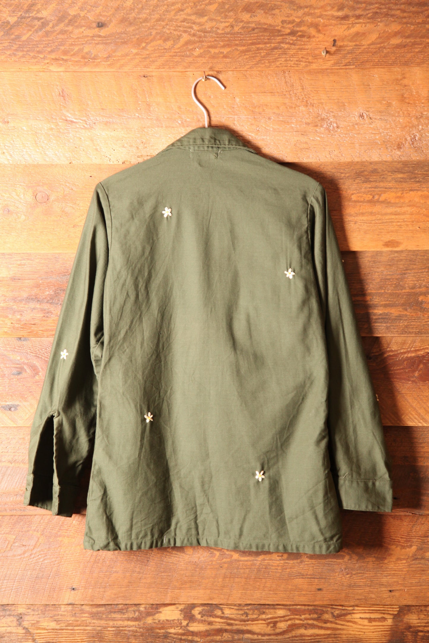SHANANA MIL<シャナナミル> US ARMY Re-make Shirts OD Size S