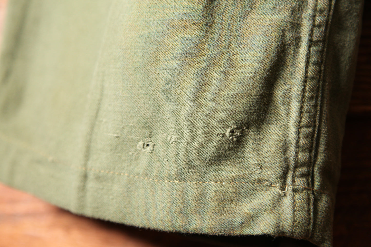 SHANANA MIL<シャナナミル> US ARMY OG-107 Re-make Trousers W34相当 zip