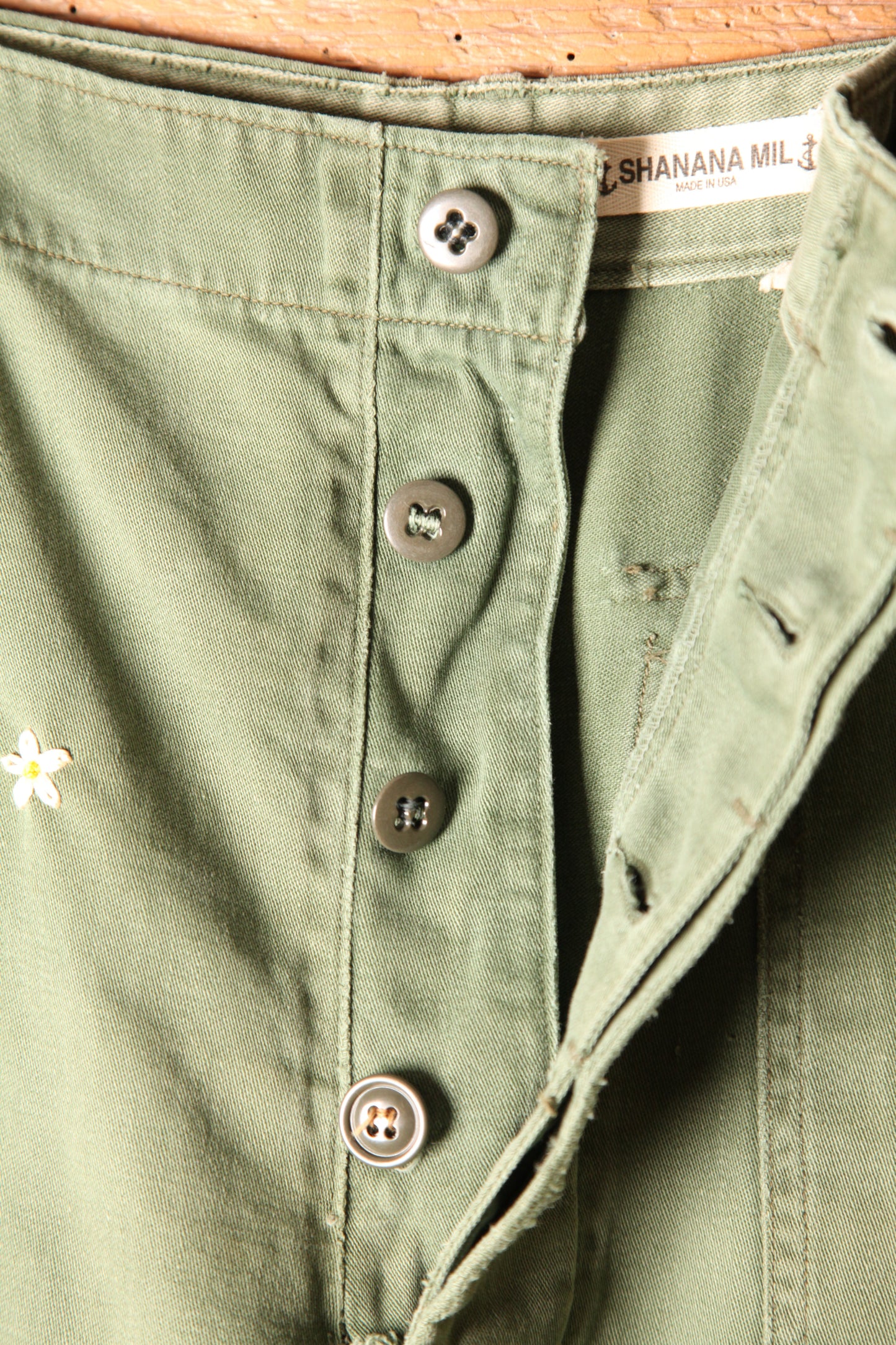 SHANANA MIL<シャナナミル> US ARMY '50s OG-107 Re-make Trousers LARGE (W36相当)