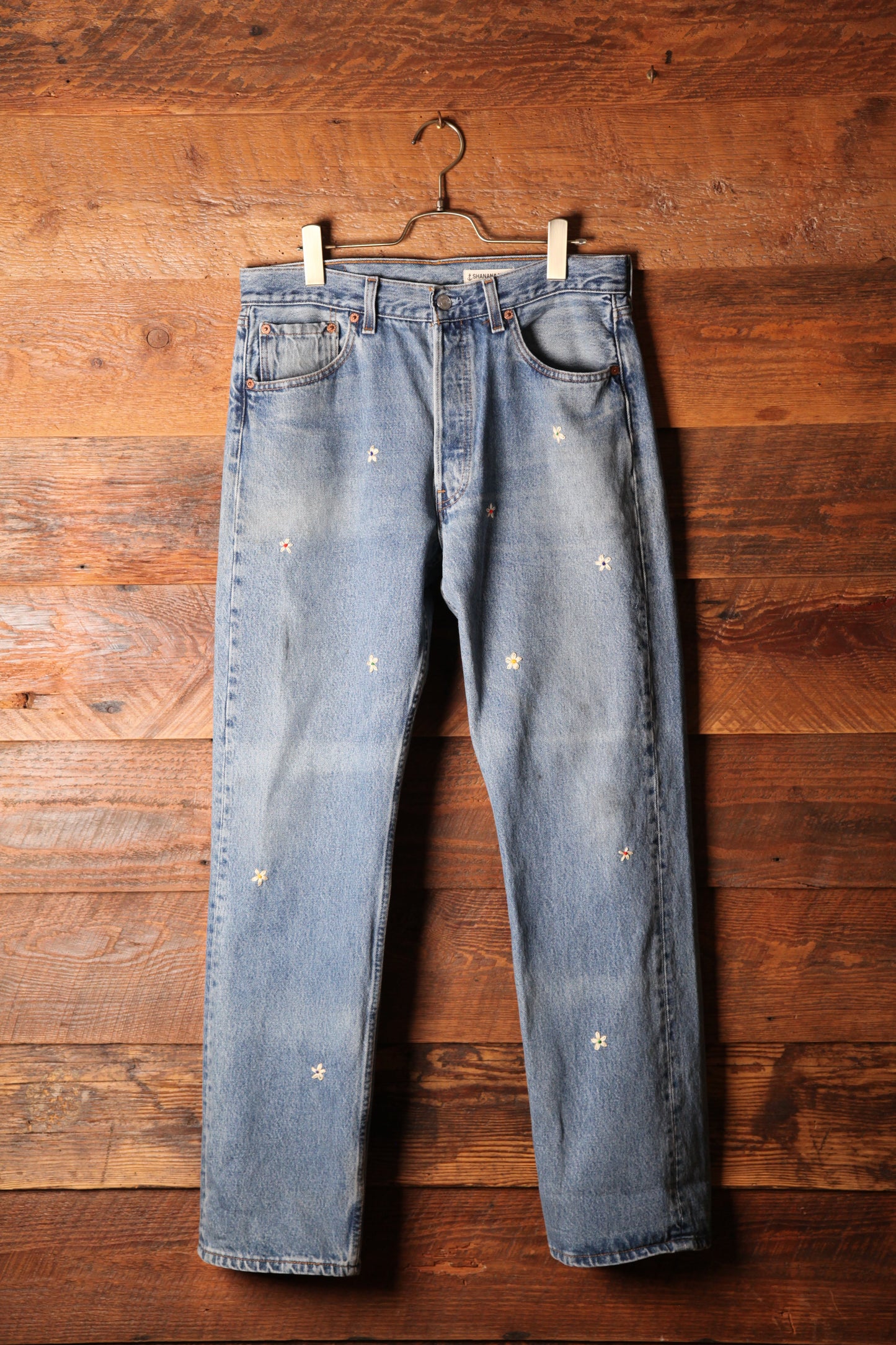 SHANANA MIL<シャナナミル> Levi's 501 HAND CUSTOM JEANS W33(実寸32インチ相当)