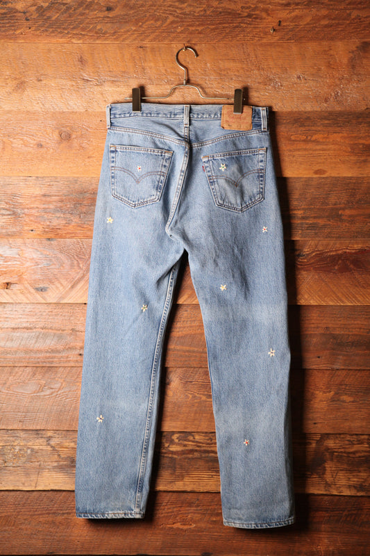 SHANANA MIL<シャナナミル> Levi's 501 HAND CUSTOM JEANS W33(実寸32インチ相当)_SM18