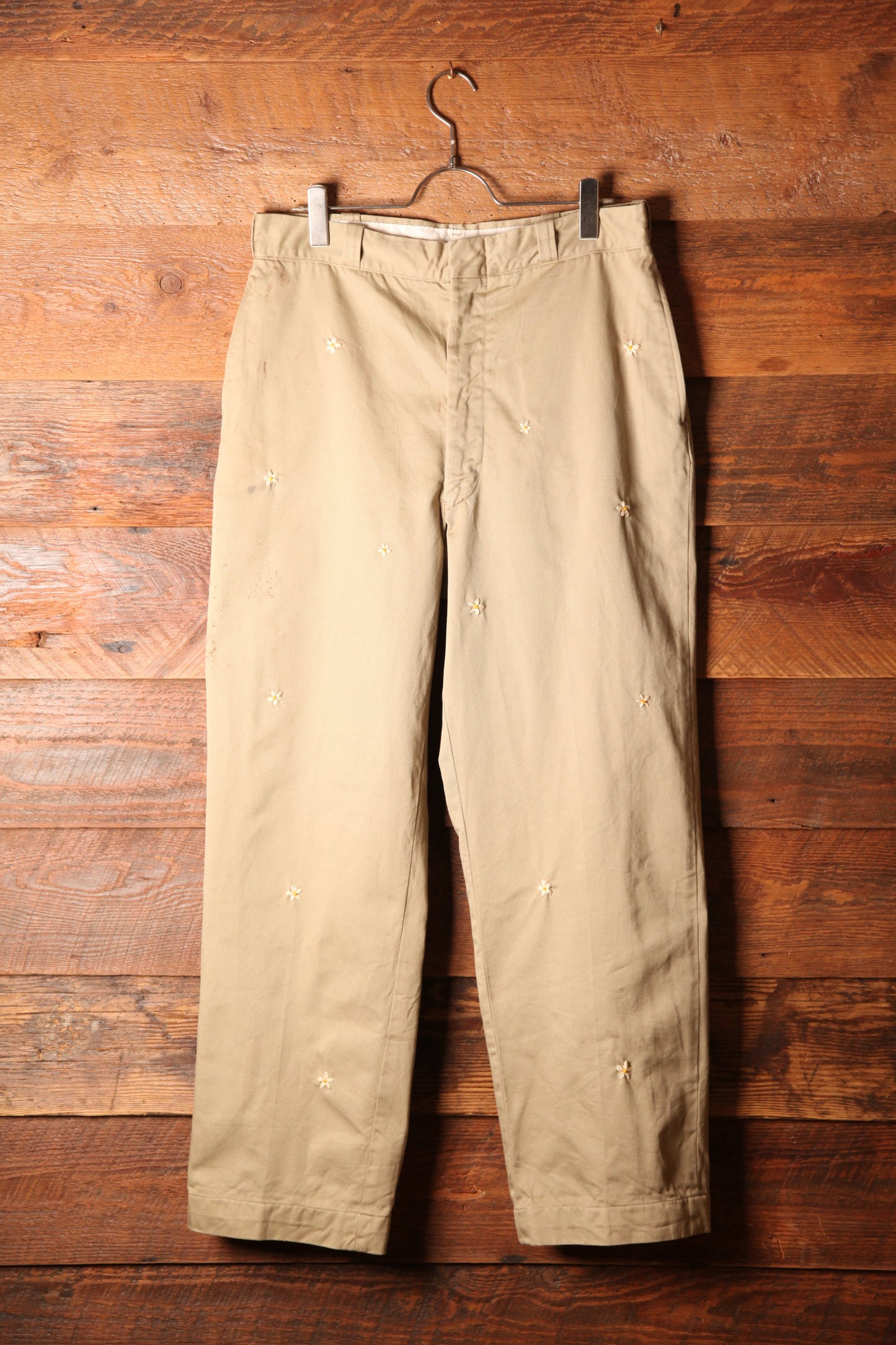 SHANANA MIL<シャナナミル> US ARMY KHAKI TROUSERS チノパン L(W34インチ相当)