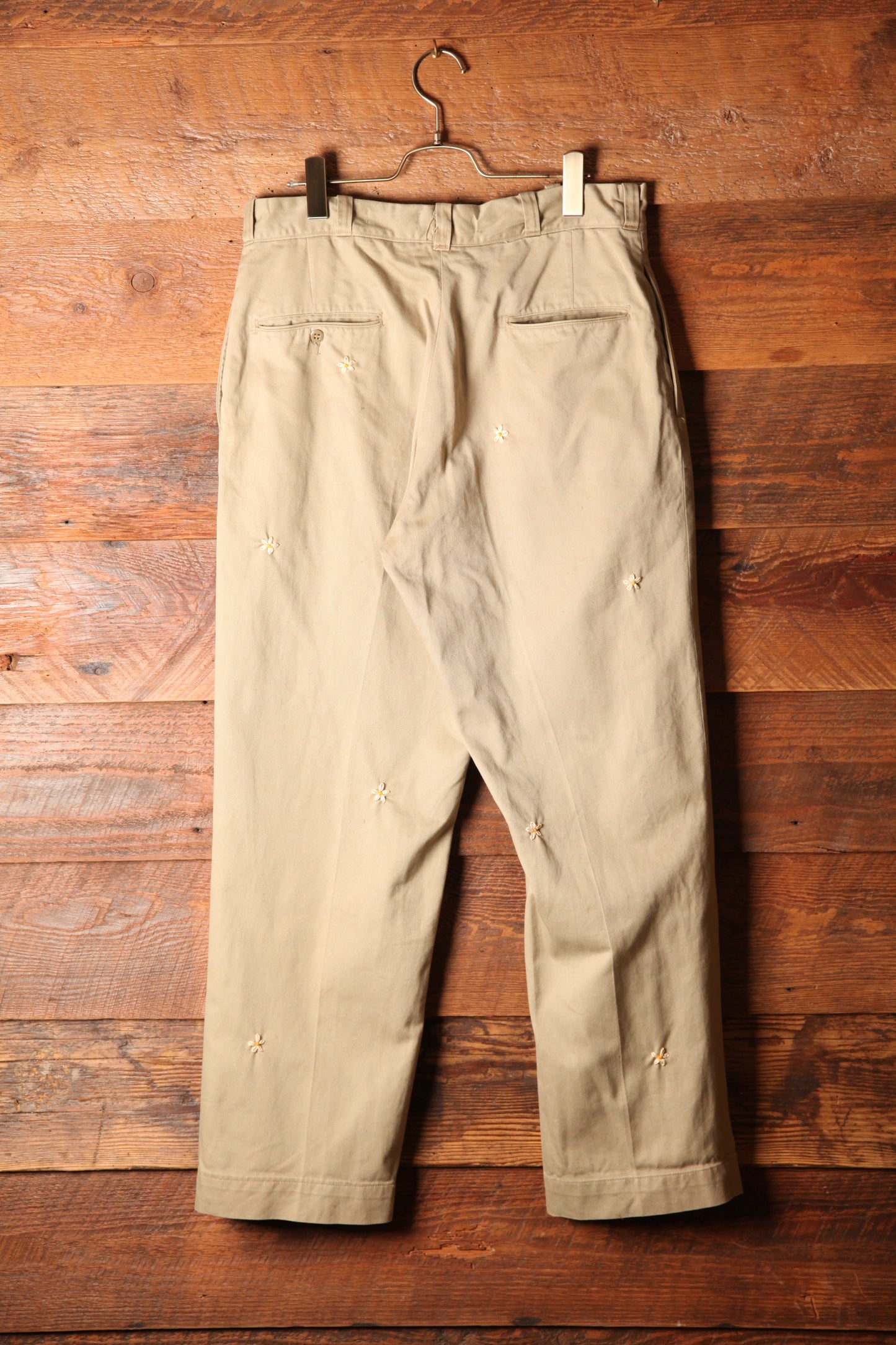 SHANANA MIL<シャナナミル> US ARMY KHAKI TROUSERS チノパン M(W32インチ相当)