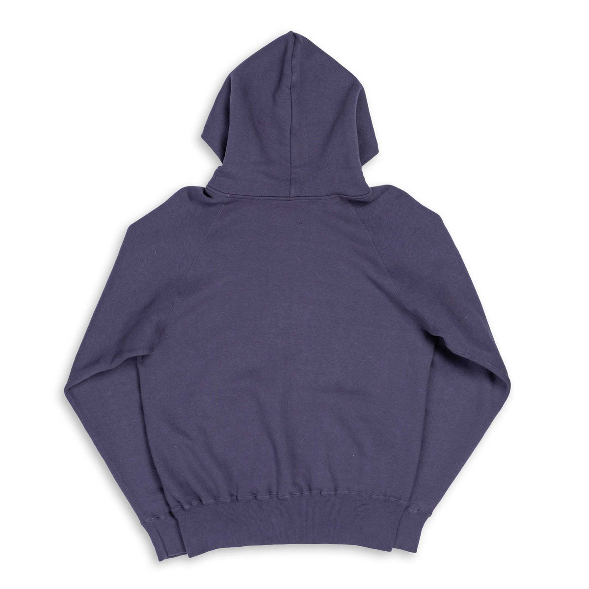 Allevol Loopwheel Easy Full Zip Hooded Sweatshirt Navy <吊り編みフルジップパーカ<ネイビー>