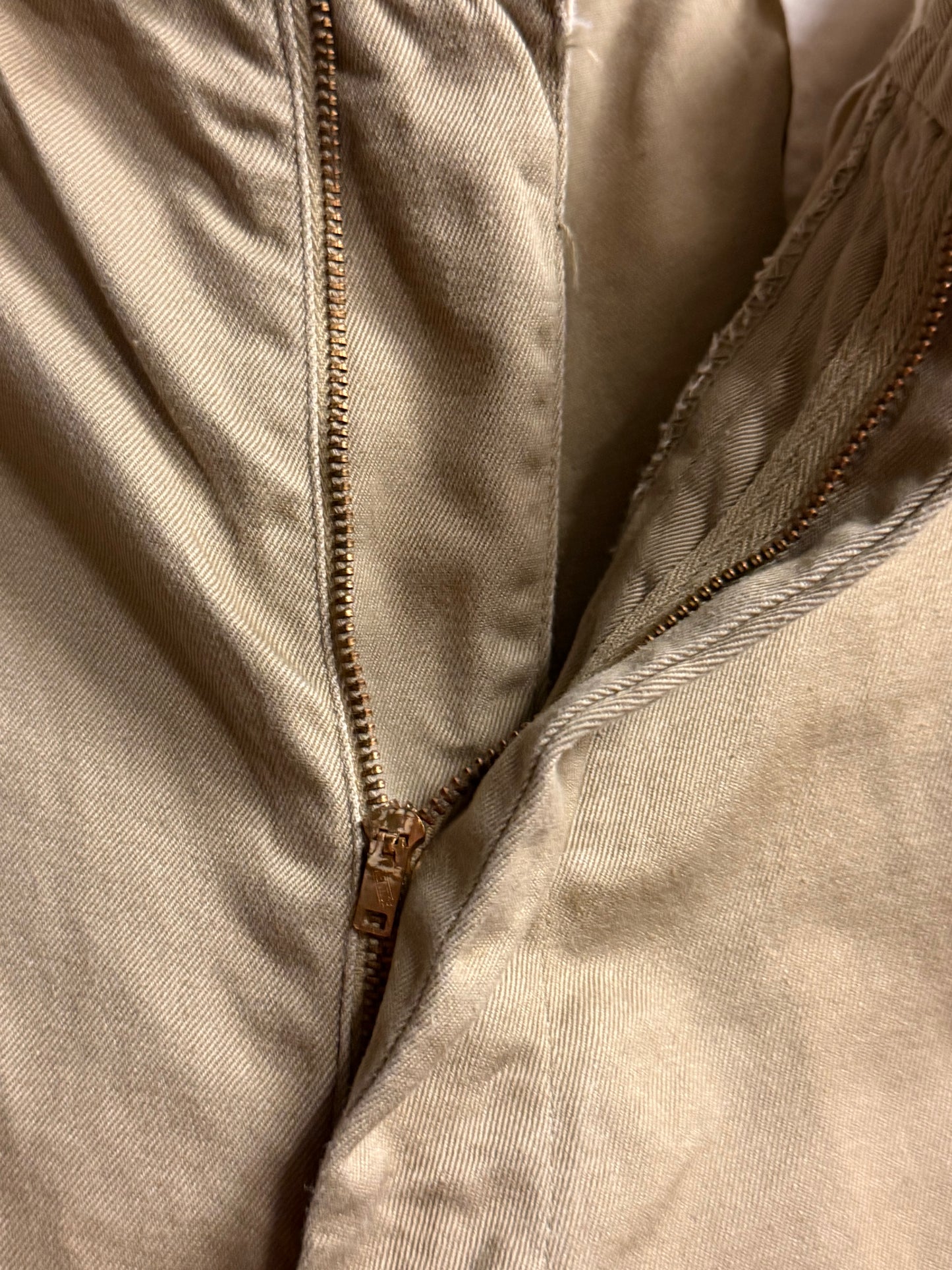 SHANANA MIL US ARMY KHAKI TROUSERS Pantalones chino L (equivalente a 34 pulgadas de cintura) SM_17