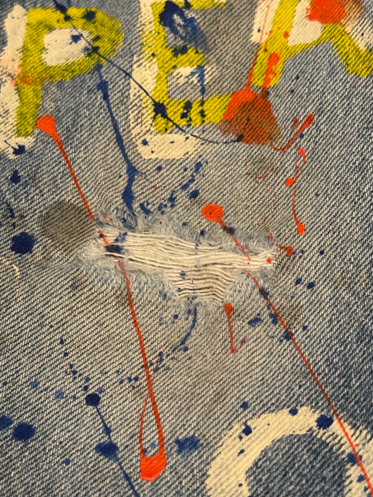SHANANA MIL<シャナナミル> Levi's 501 HAND CUSTOM JEANS W36(実寸34インチ相当)_SM23