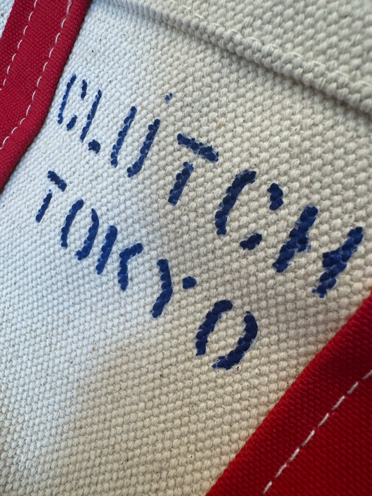 CLUTCH TOKYOオリジナル JABS トート RED size XS