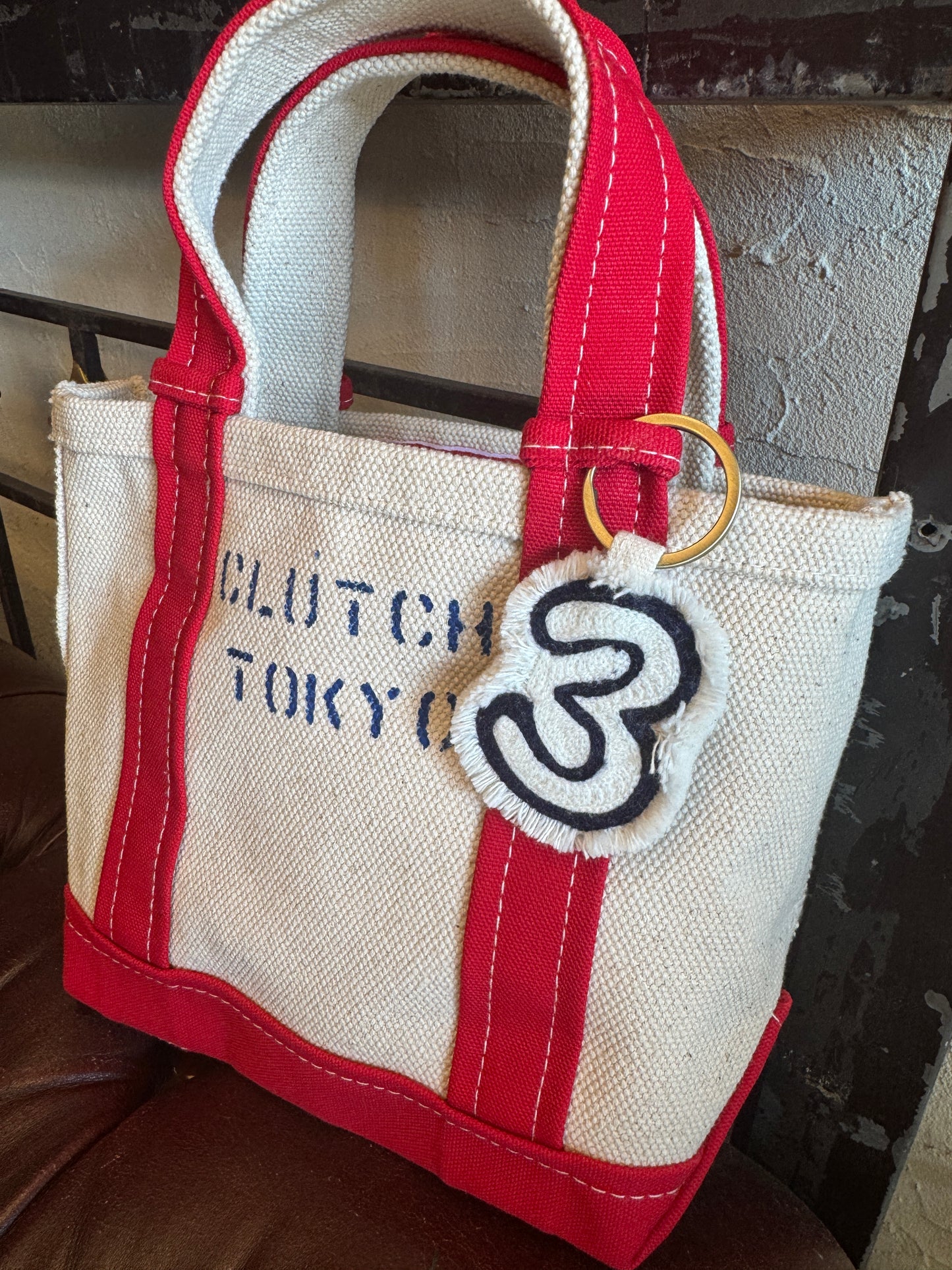 CLUTCH TOKYOオリジナル JABS トート RED size XS