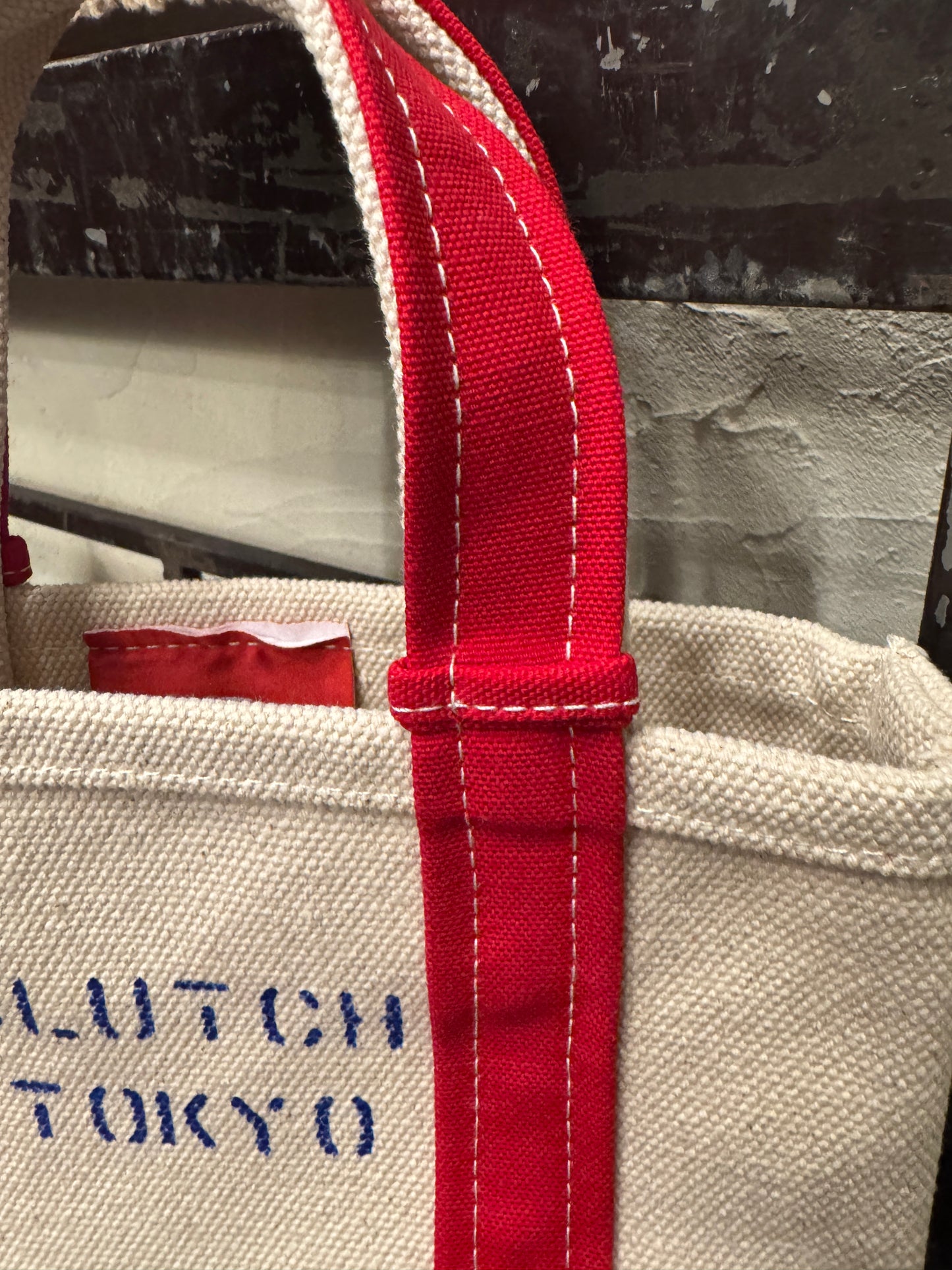 CLUTCH TOKYOオリジナル JABS トート RED size M
