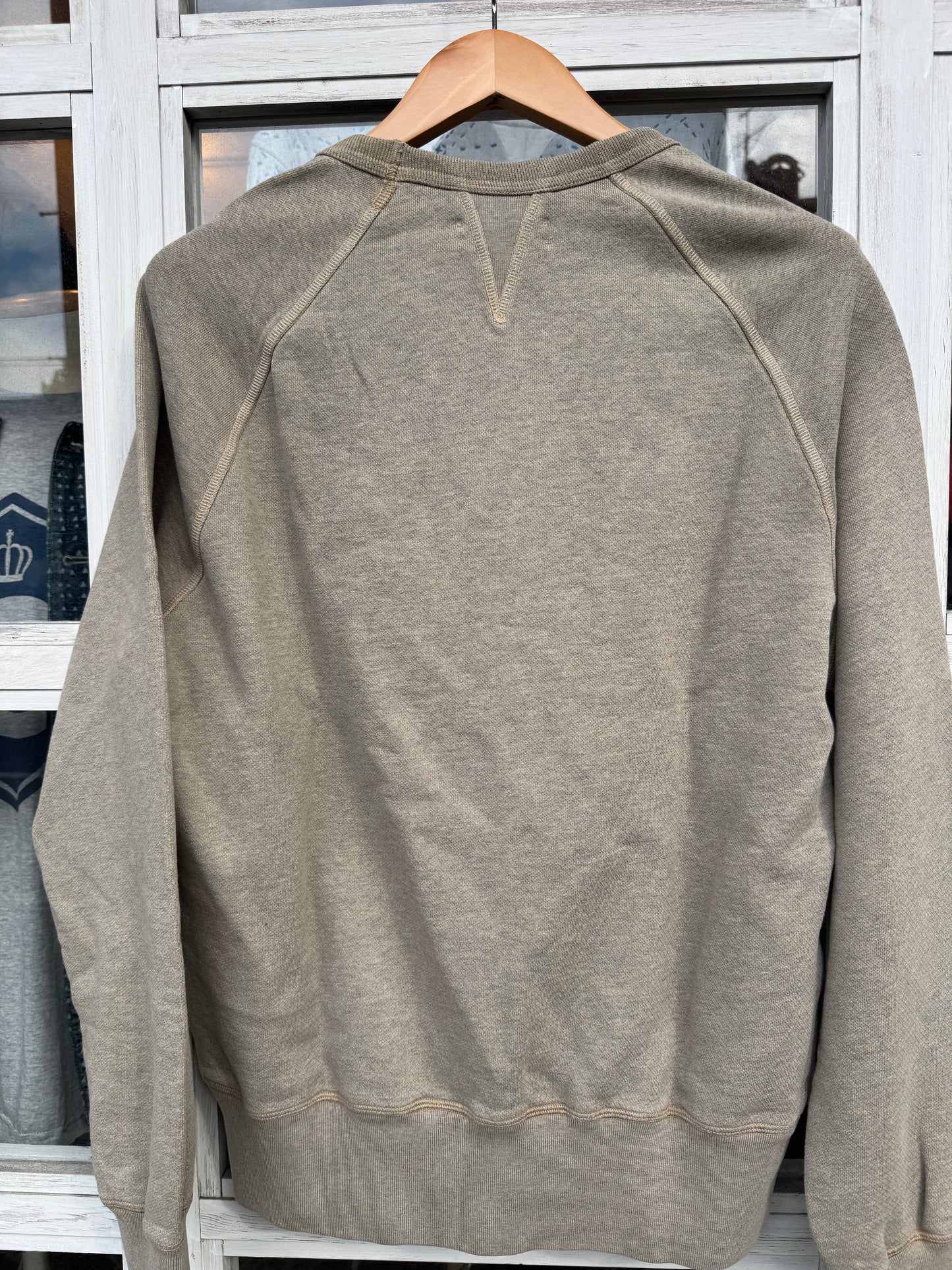 Guts & Glory コットン/レーヨンスウェットシャツ