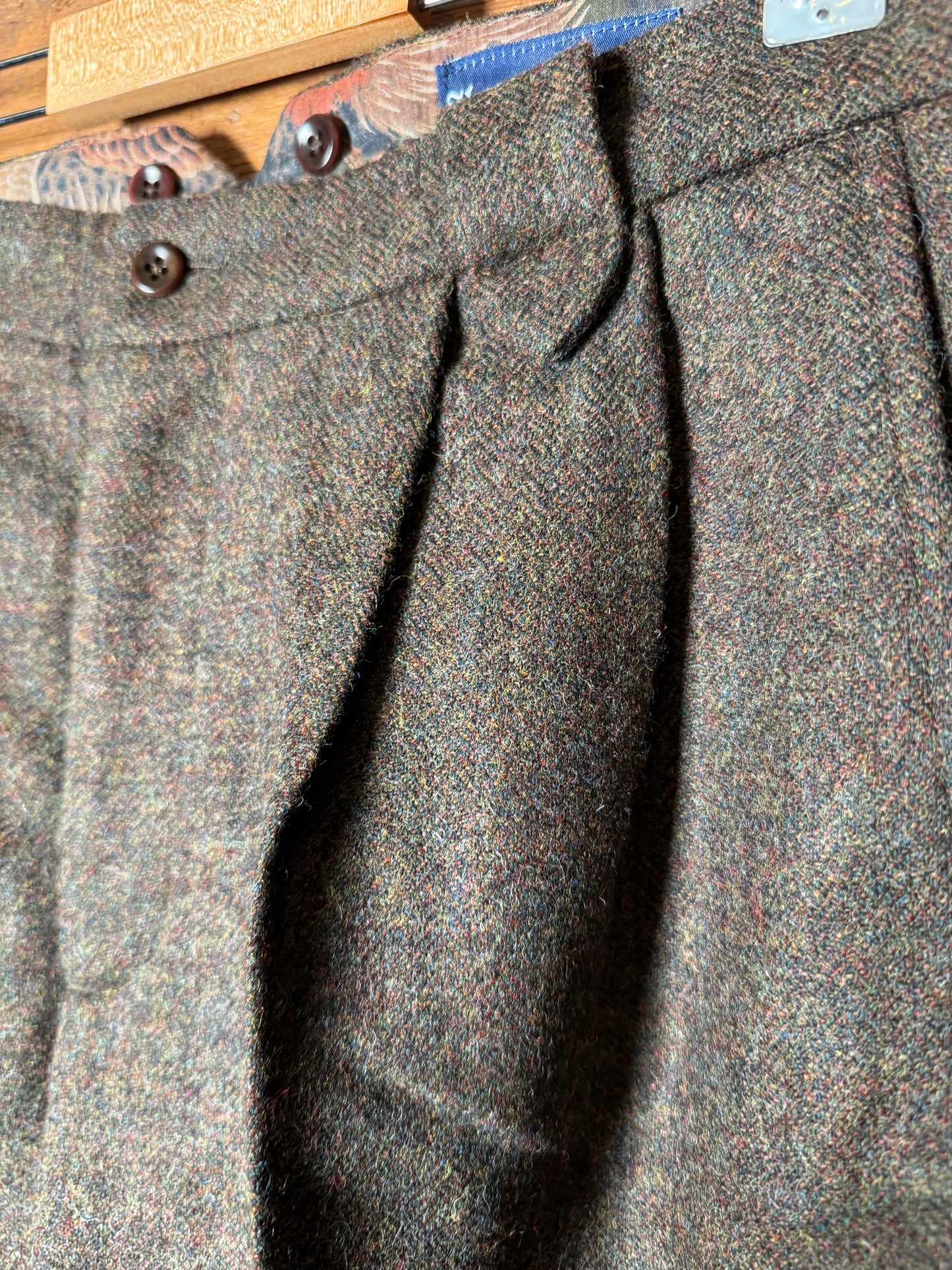 Fleurs de Bagne / Le Pantalon “LE MILORD” ウールツイードトラウザーズ