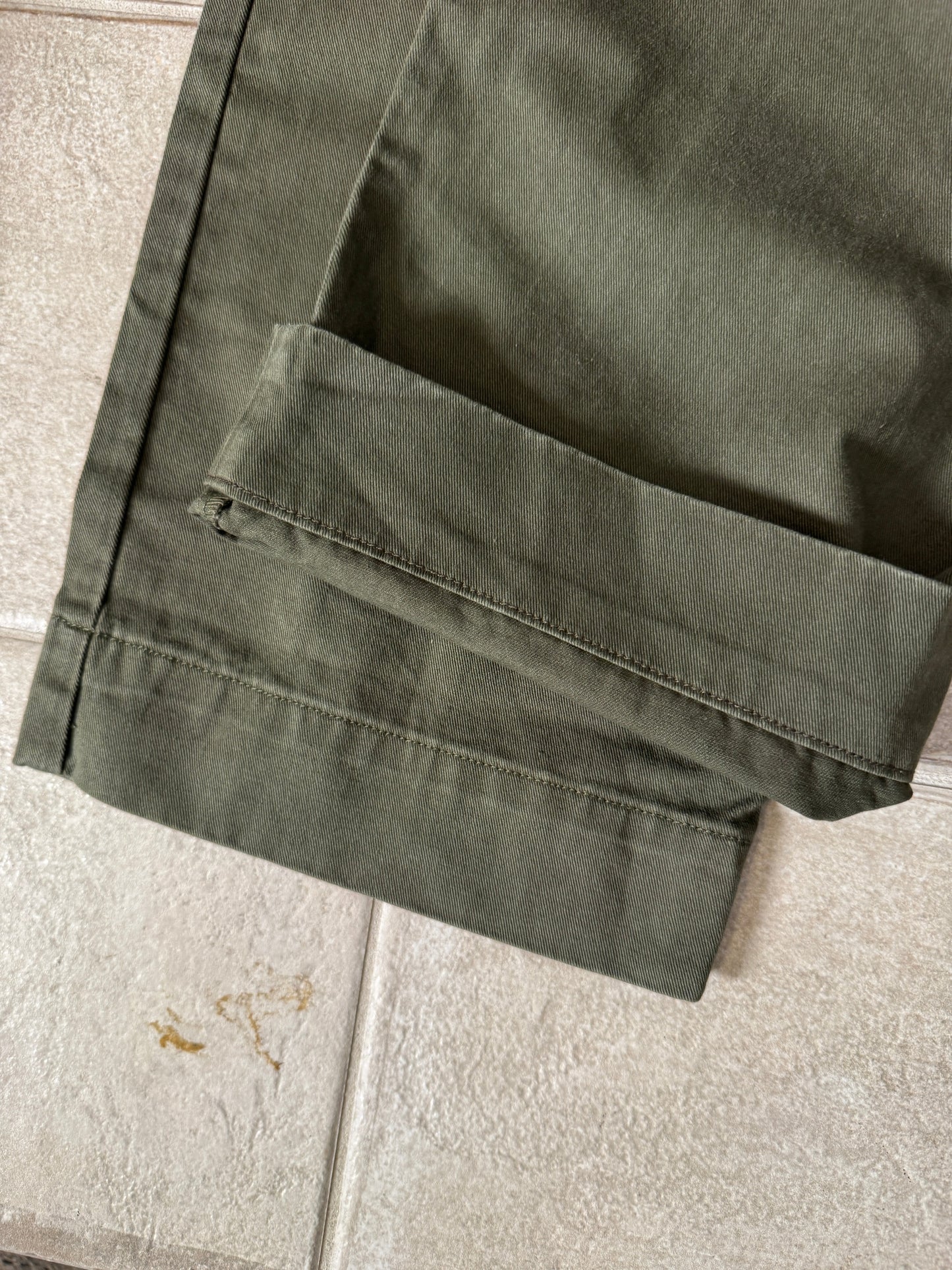 RIVI GOODS EZ PANTS OLIVE COTTON <Made in USA>