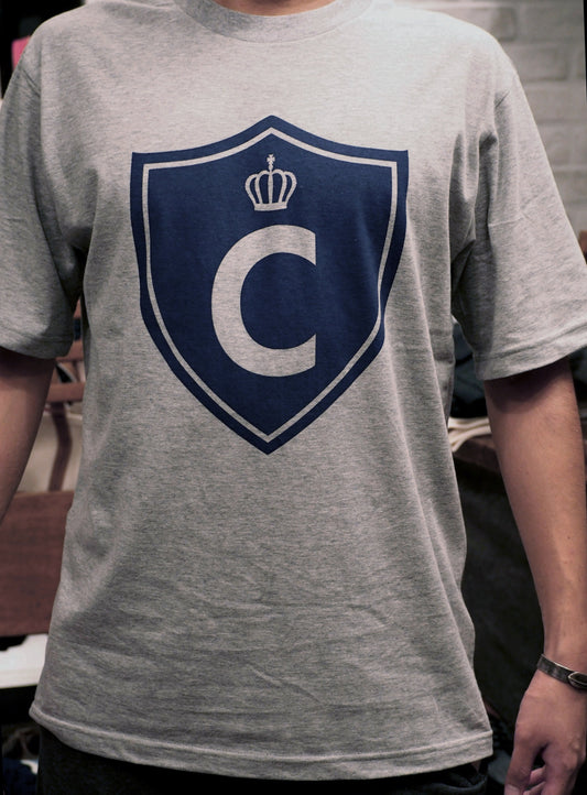 CLUTCH TOKYOオリジナル染み込み杢グレープリントTシャツ