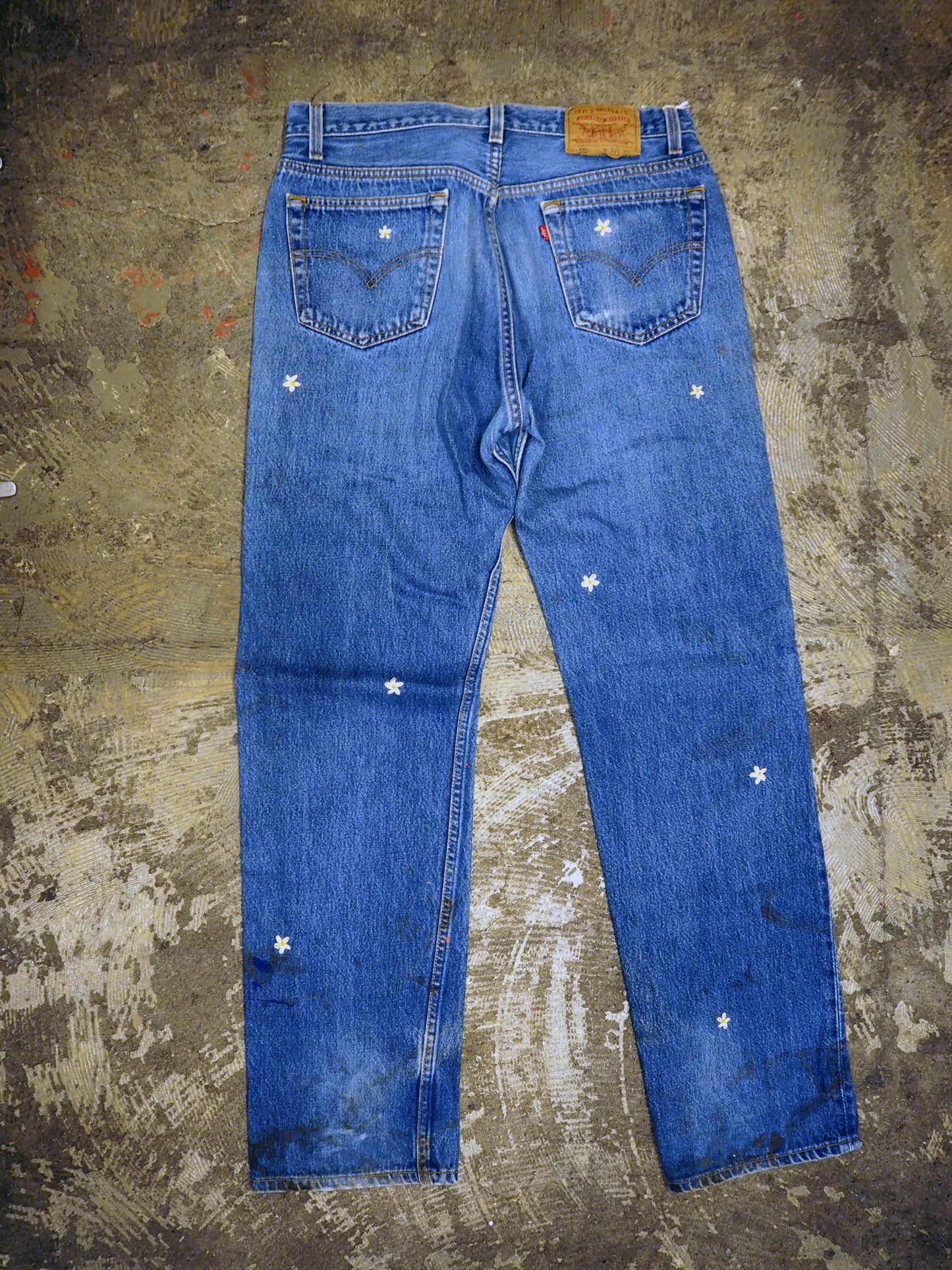 SHANANA MIL<シャナナミル> Levi's 501 HAND CUSTOM JEANS W36(実寸34インチ相当)_SM24