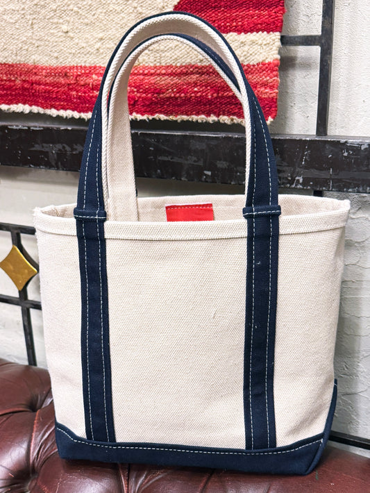 JABS 24oz. コットンキャンバストート NAVY size L<無地>