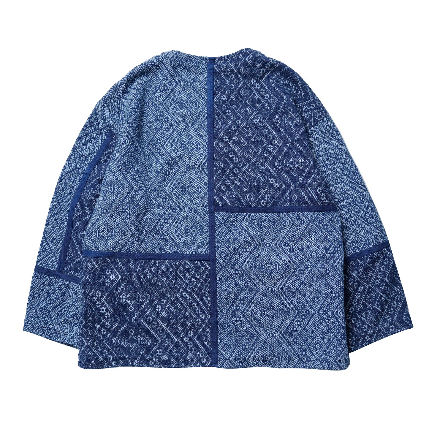 SHAW CLASSY BROCADE PATCHWORK JACKET