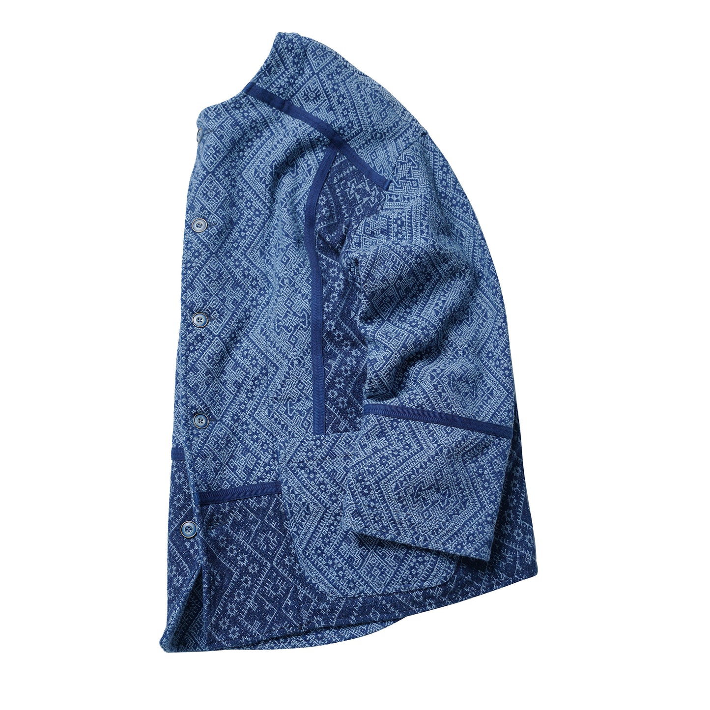 SHAW CLASSY BROCADE PATCHWORK JACKET