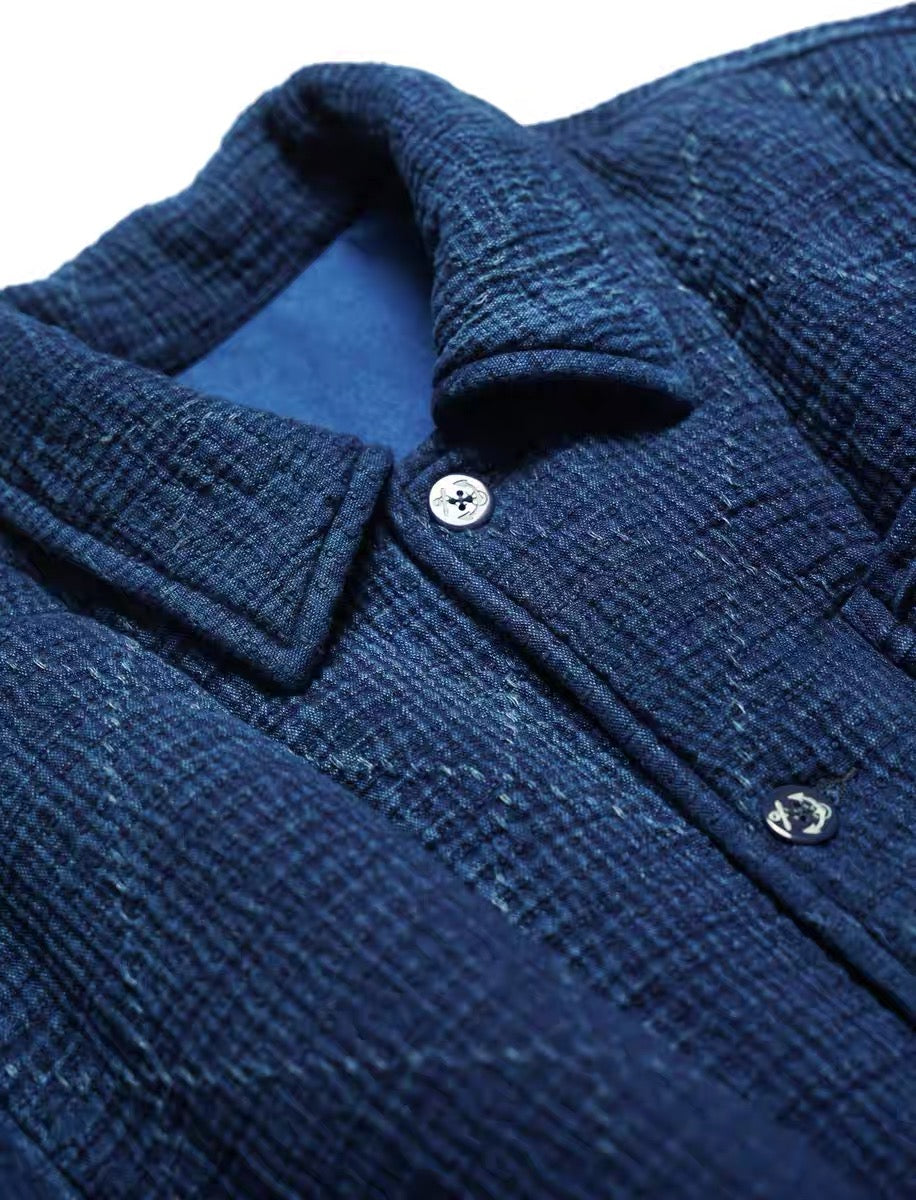 SHAW CLASSY HEAVY SASHIKO PADDED COAT