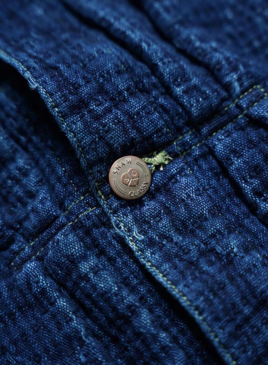 SHAW CLASSY HEAVY SASHIKO WORK JACKET
