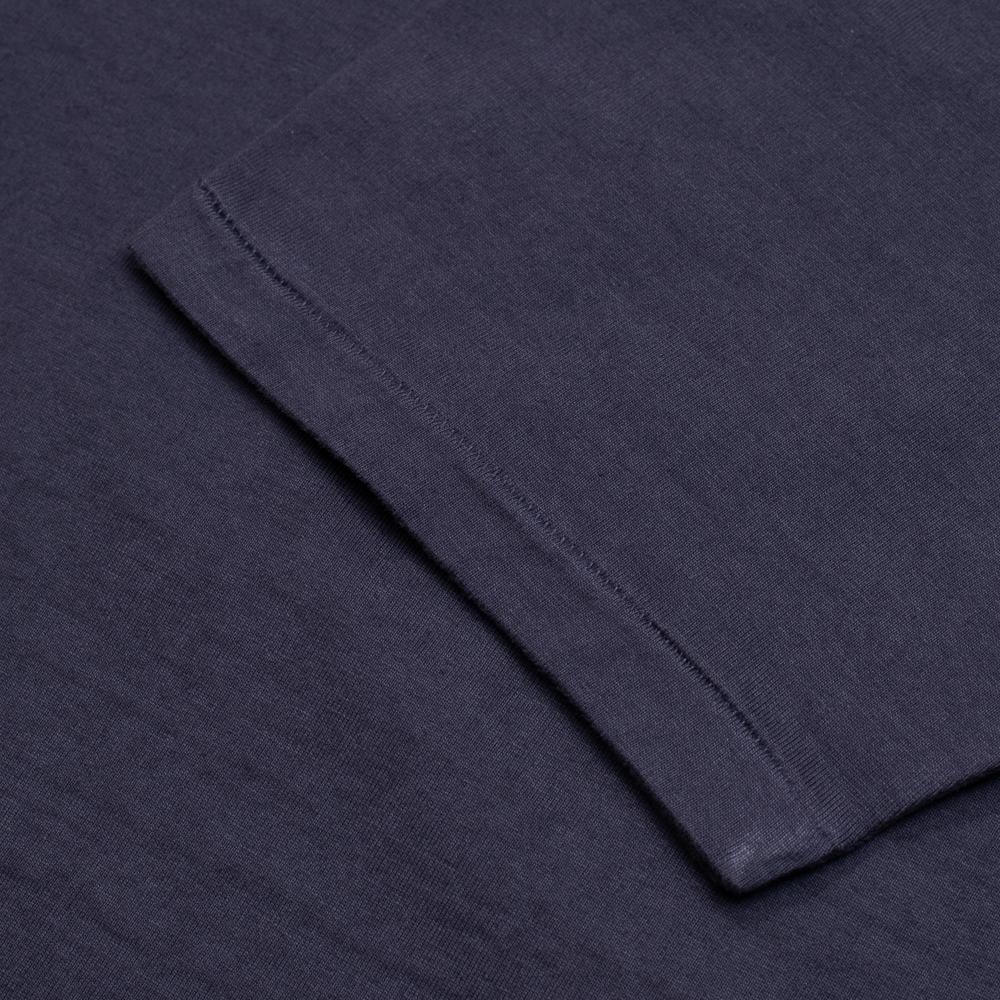 Allevol Heavy Duty Crew Neck T-Shirt Navy-T-shirt-Clutch Cafe