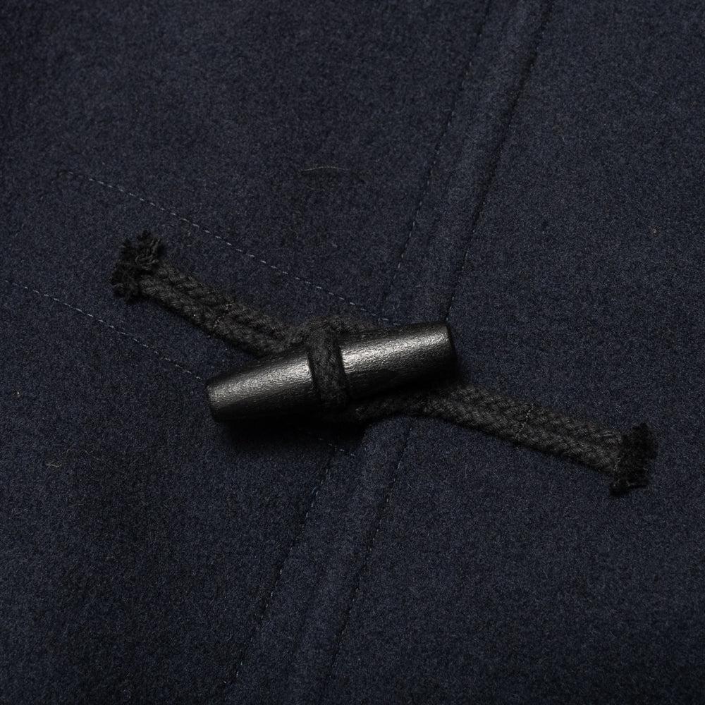 Allevol 'Pat' Duffle Coat Navy Postman Duffle Coat Made in England