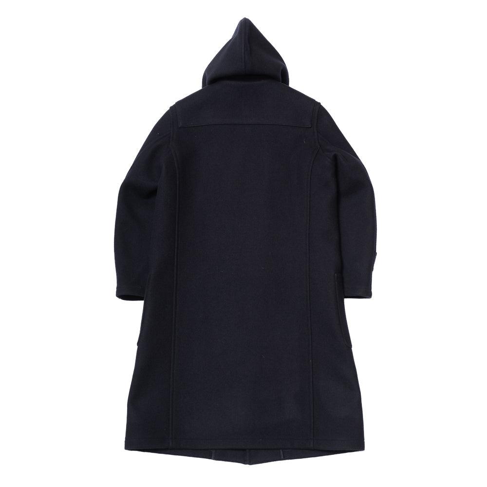Allevol 'Pat' Duffle Coat Navy Postman Duffle Coat Made in England