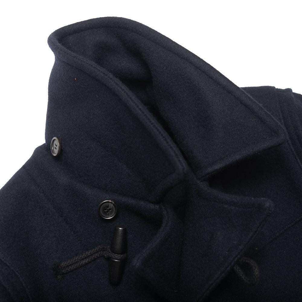 Allevol 'Pat' Duffle Coat Navy Postman Duffle Coat Made in England