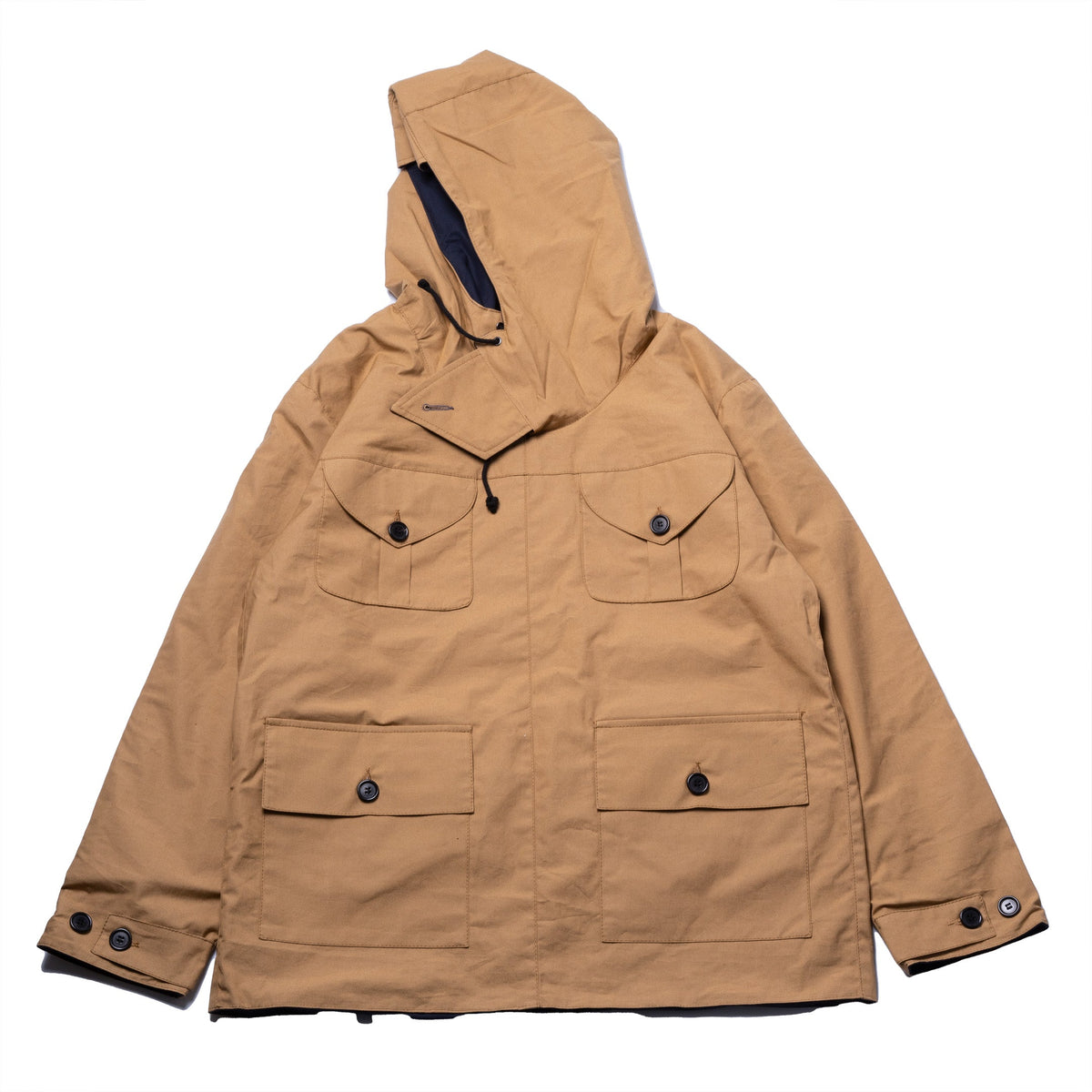 Allevol Reversible Pullover Smock Navy/Beige リバーシブルプルオーバースモック Navy/Bei ...