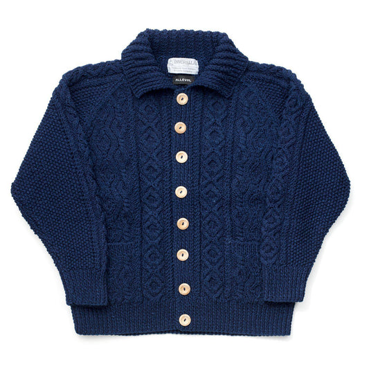 ALLEVOL x INVERALLAN 3A  コットンインディゴカーデガン Cotton Indigo